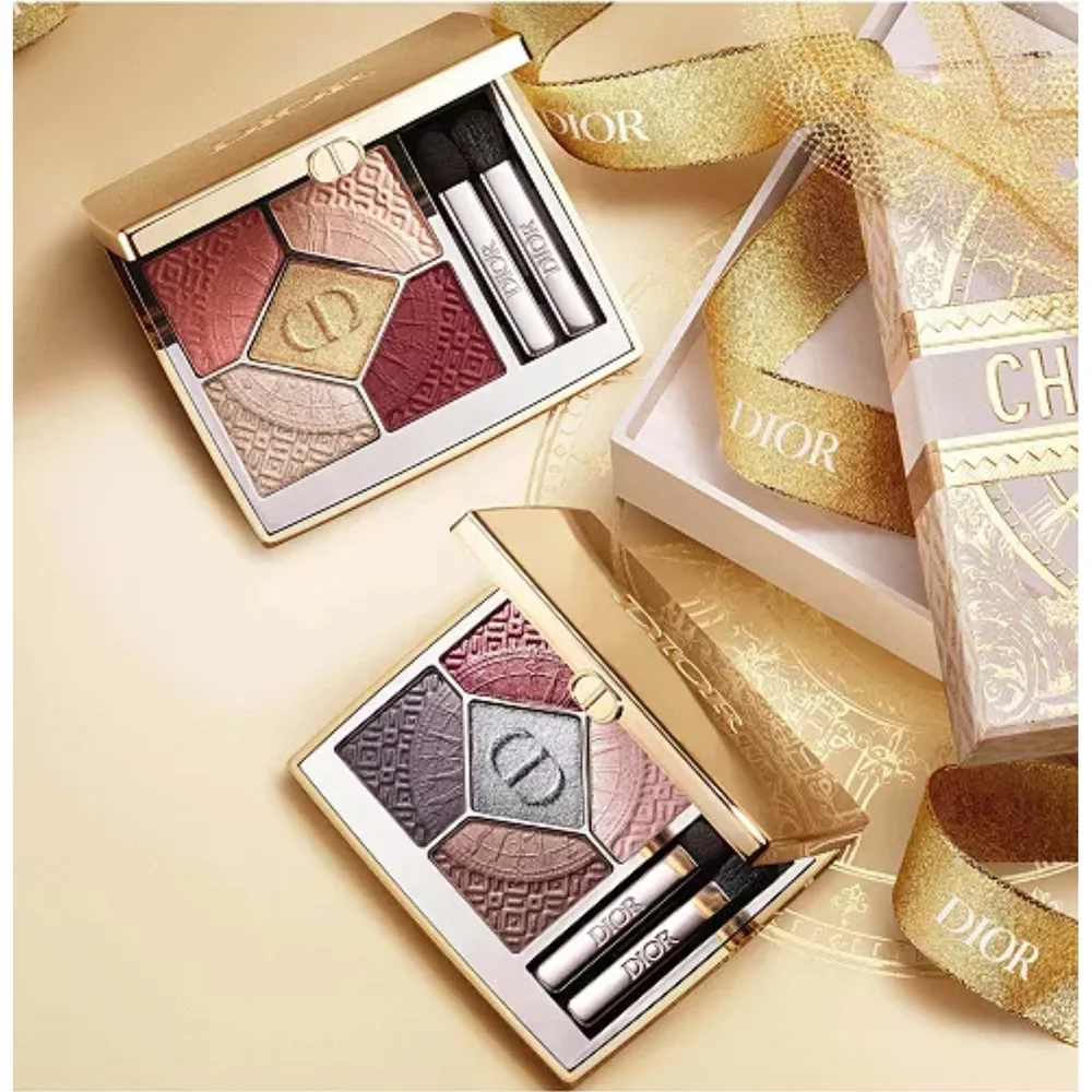 NEW~ DIOR Diorshow 5 Colors Eyeshadow Holiday Collection ~ 643 Golden Masquerade